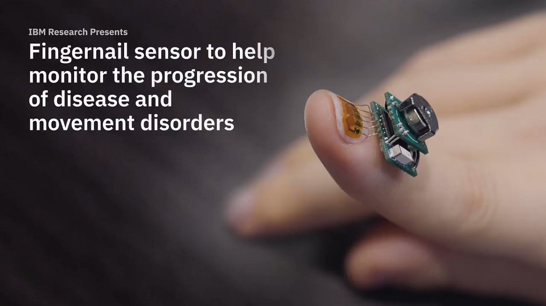 IBM Tiny Finger Nail Sensor
